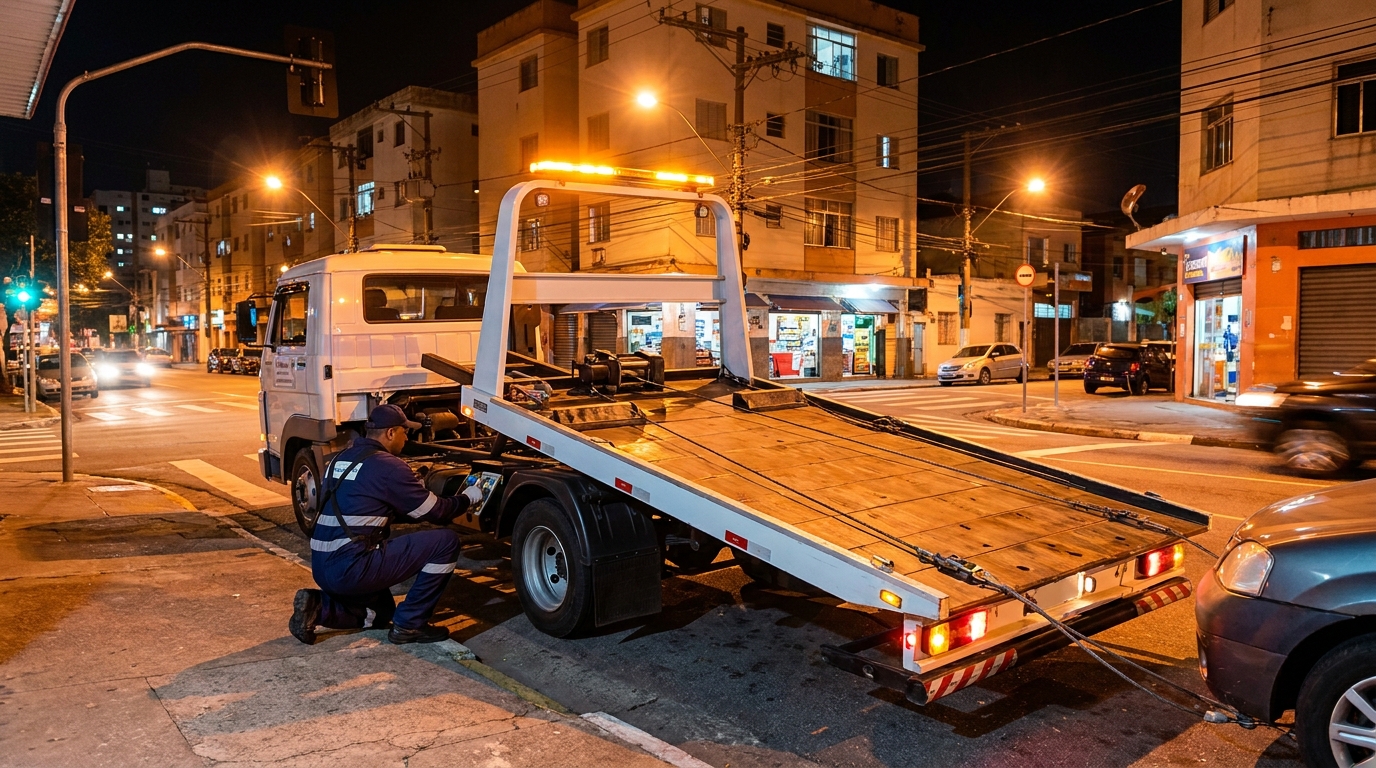Guincho 24h profissional em Inamar, Diadema‑SP
